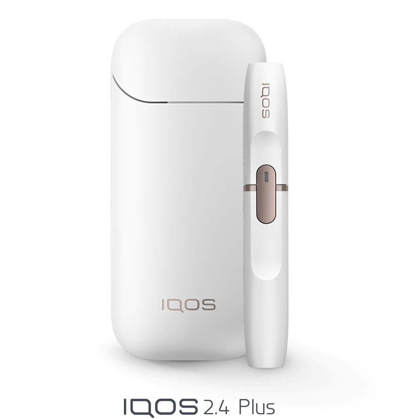 IQOS 2.4Plus product and logo