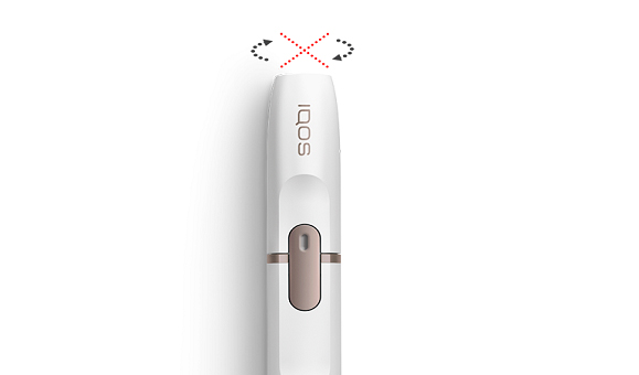 Man Holding IQOS 3 White