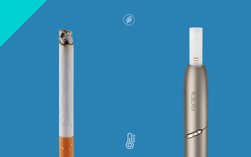 „Stiloul” IQOS 3 DUO încălzește tutunul la o temperatură de până la 350°C