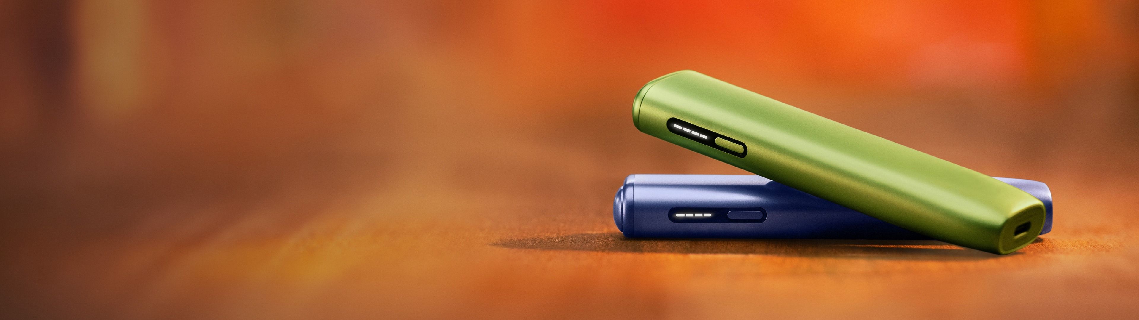 dispozitive iqos iluma i one, verde si mov