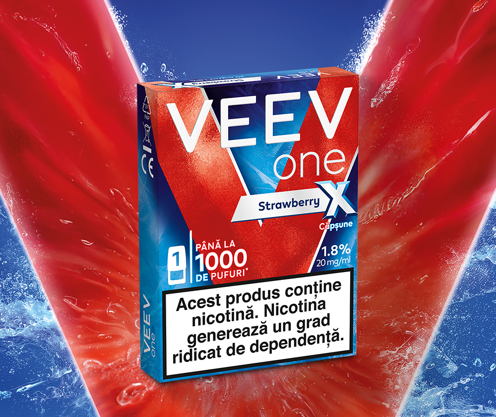 Capsulă VEEV one Extra Strawberry X