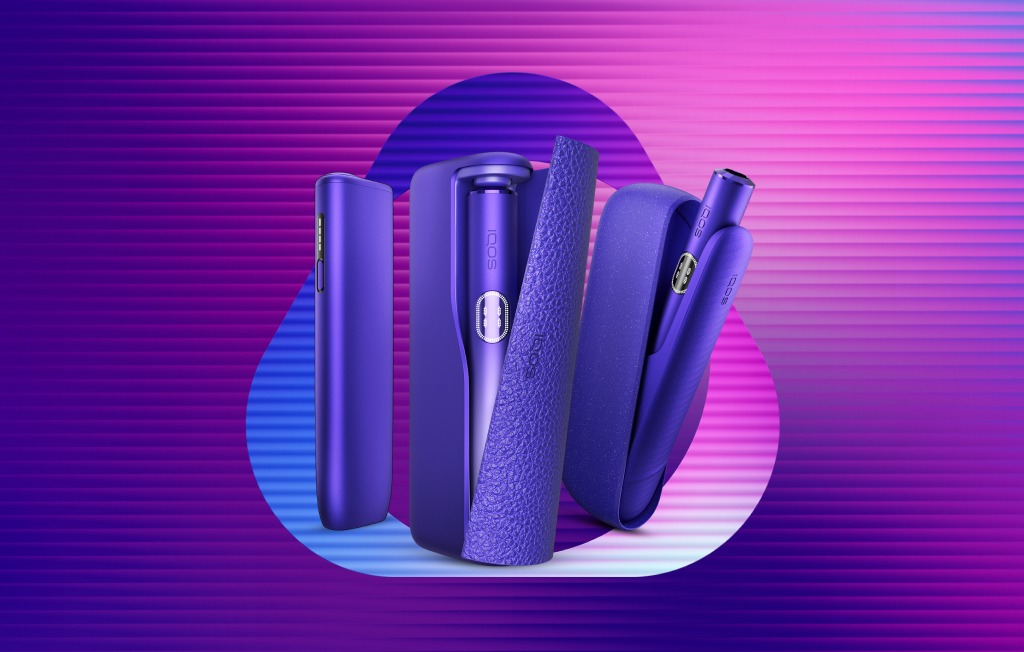 Dispozitivele IQOS ILUMA i Electric Purple