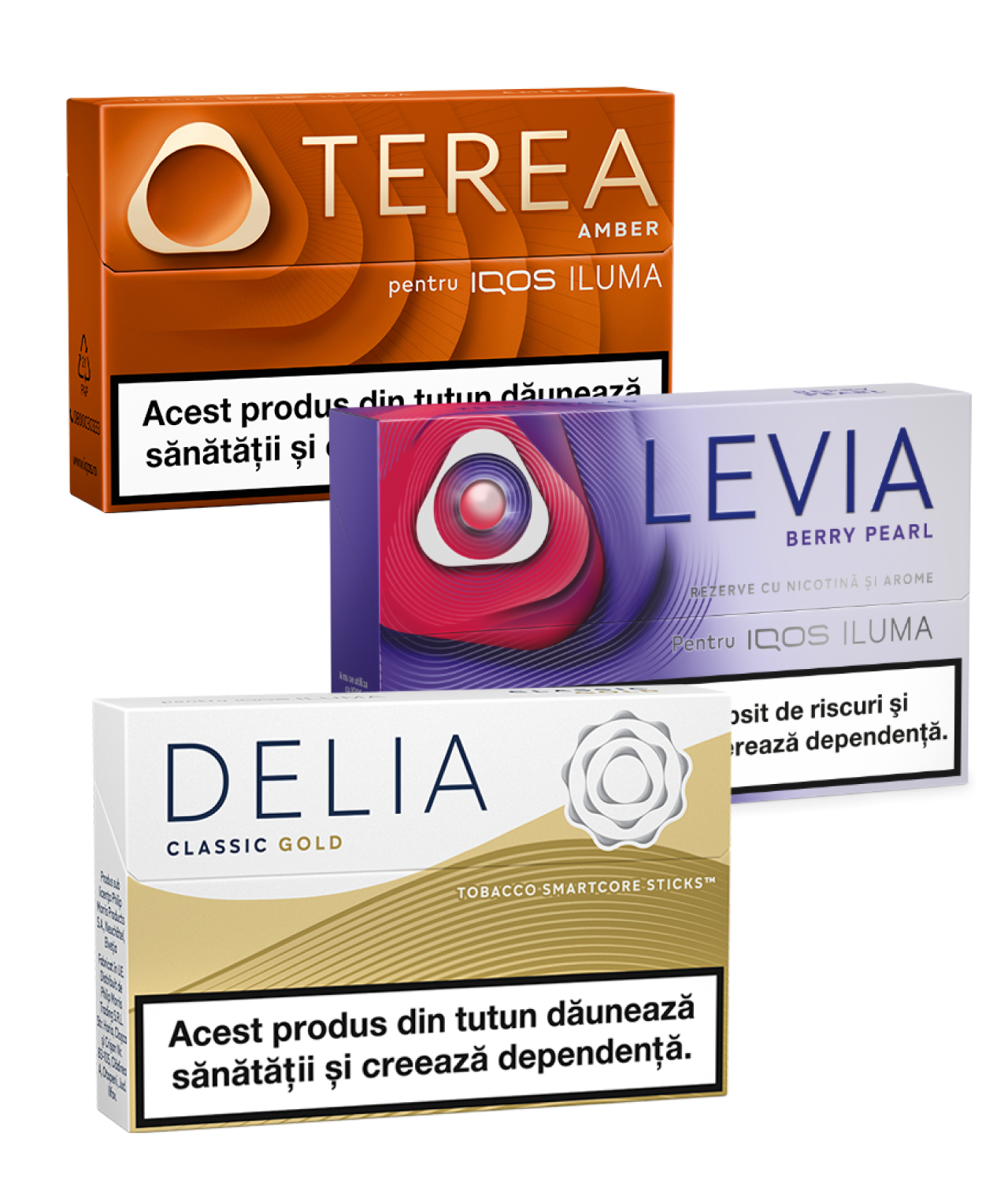 Rezerve Terea, Levia, Delia