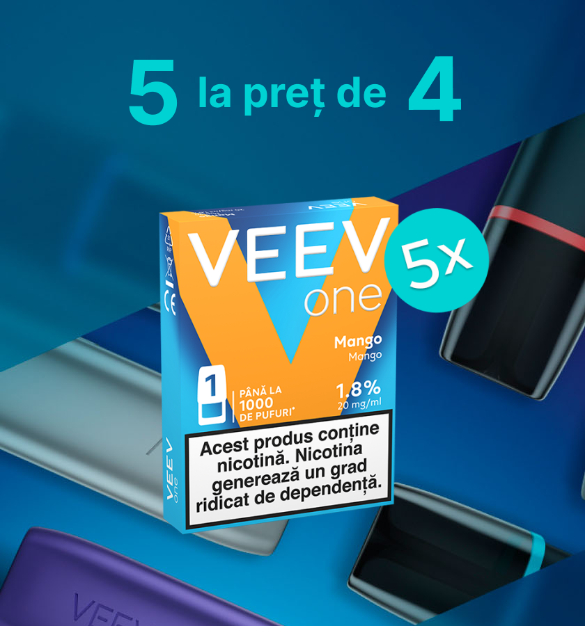 promotie pachet capsule veev one