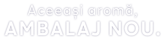 Aceeasi aroma un nou ambalaj