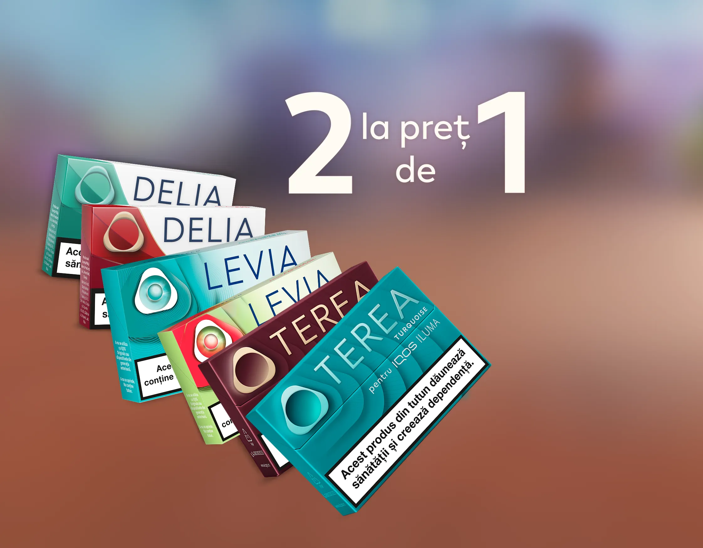 Pachete de TEREA, LEVIA și DELIA