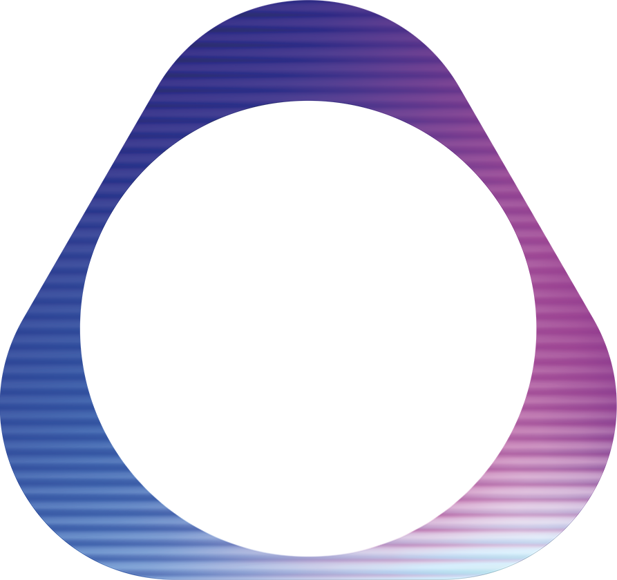 Sigla IQOS in nuante de purpuriu