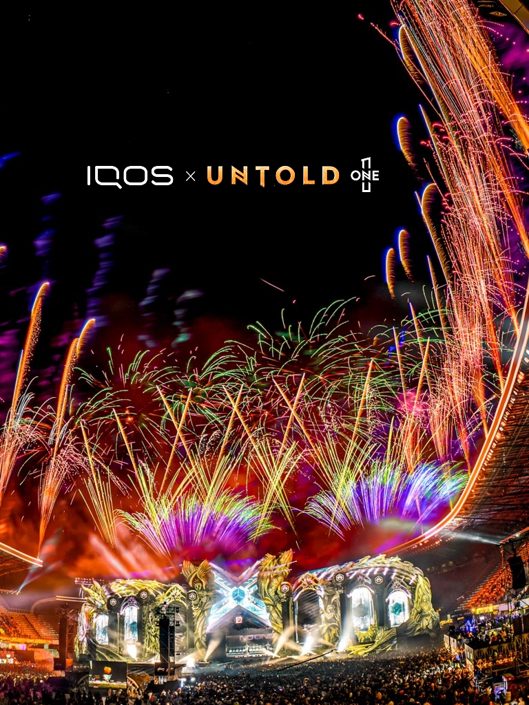 Arta conceputa la IQOS x UNTOLD