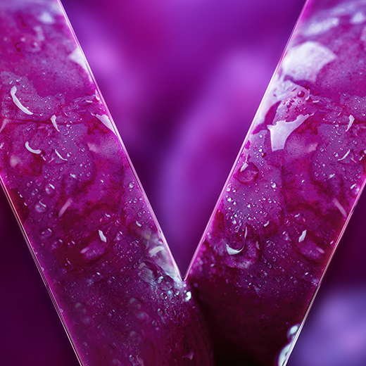 O
imagine de mood în culoarea capsulei VEEV inPRIME Grape