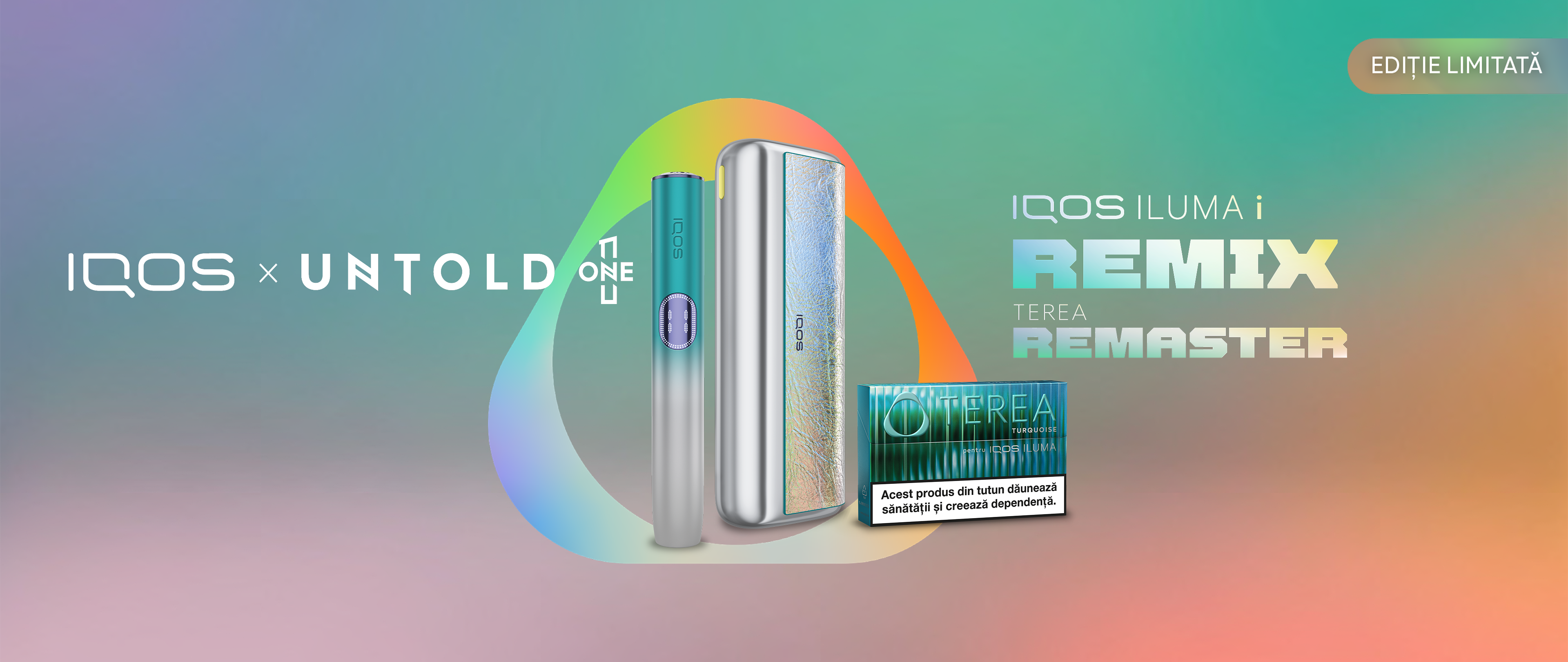 IQOS x Untold, IQOS ILUMA i REMIX & TEREA Editii limitate