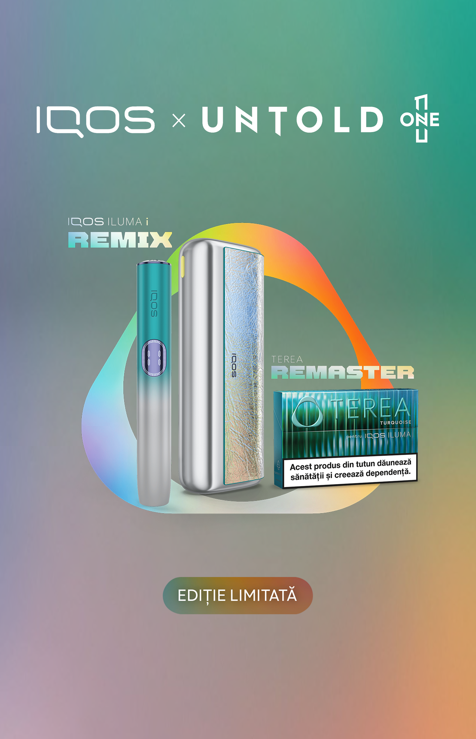 IQOS x Untold, IQOS ILUMA i REMIX & TEREA Editii limitate