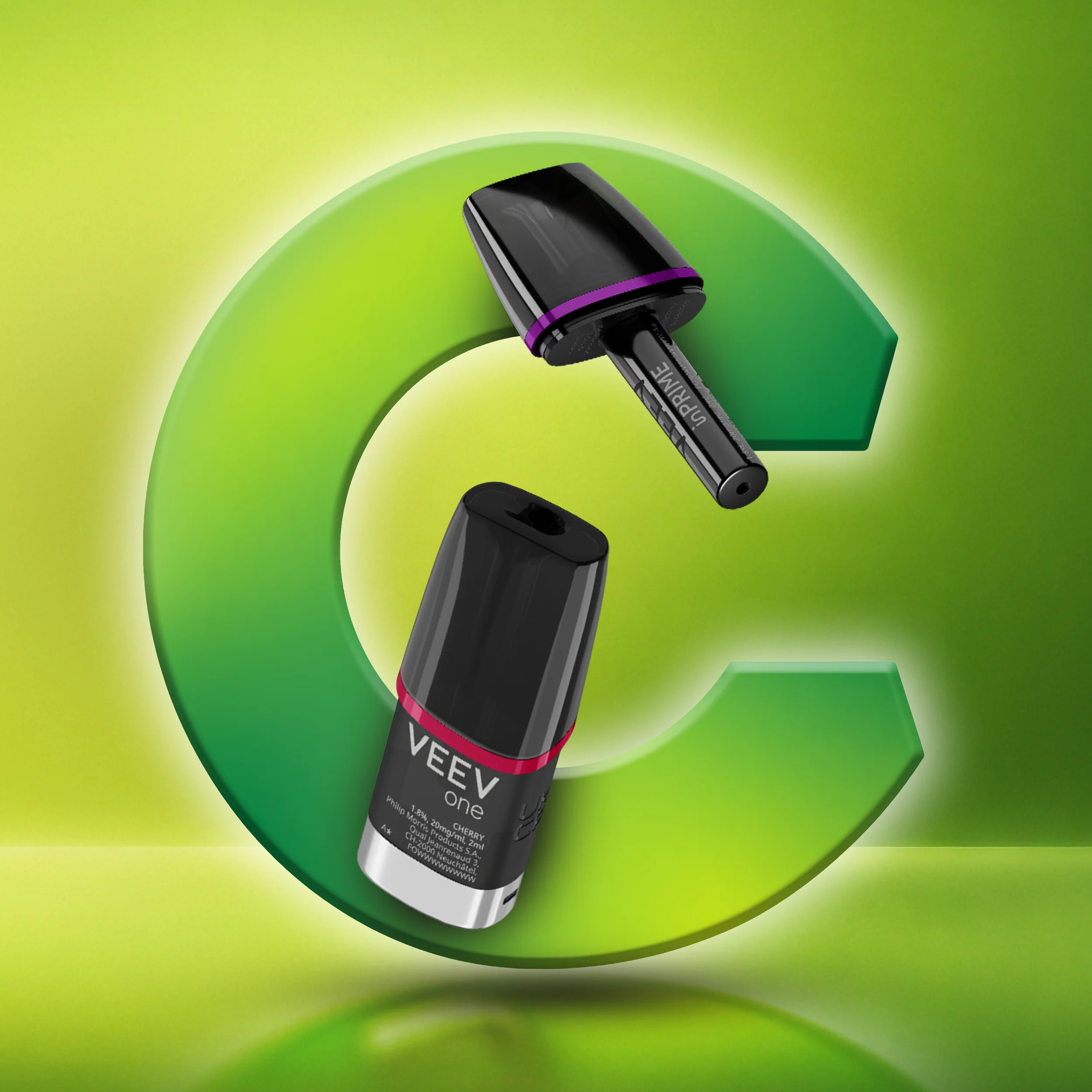 capsule VEEV cu semn de colectare