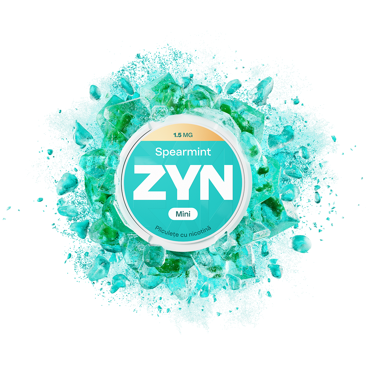 Cutie ZYN Spearmint 1.5 mg, format mini