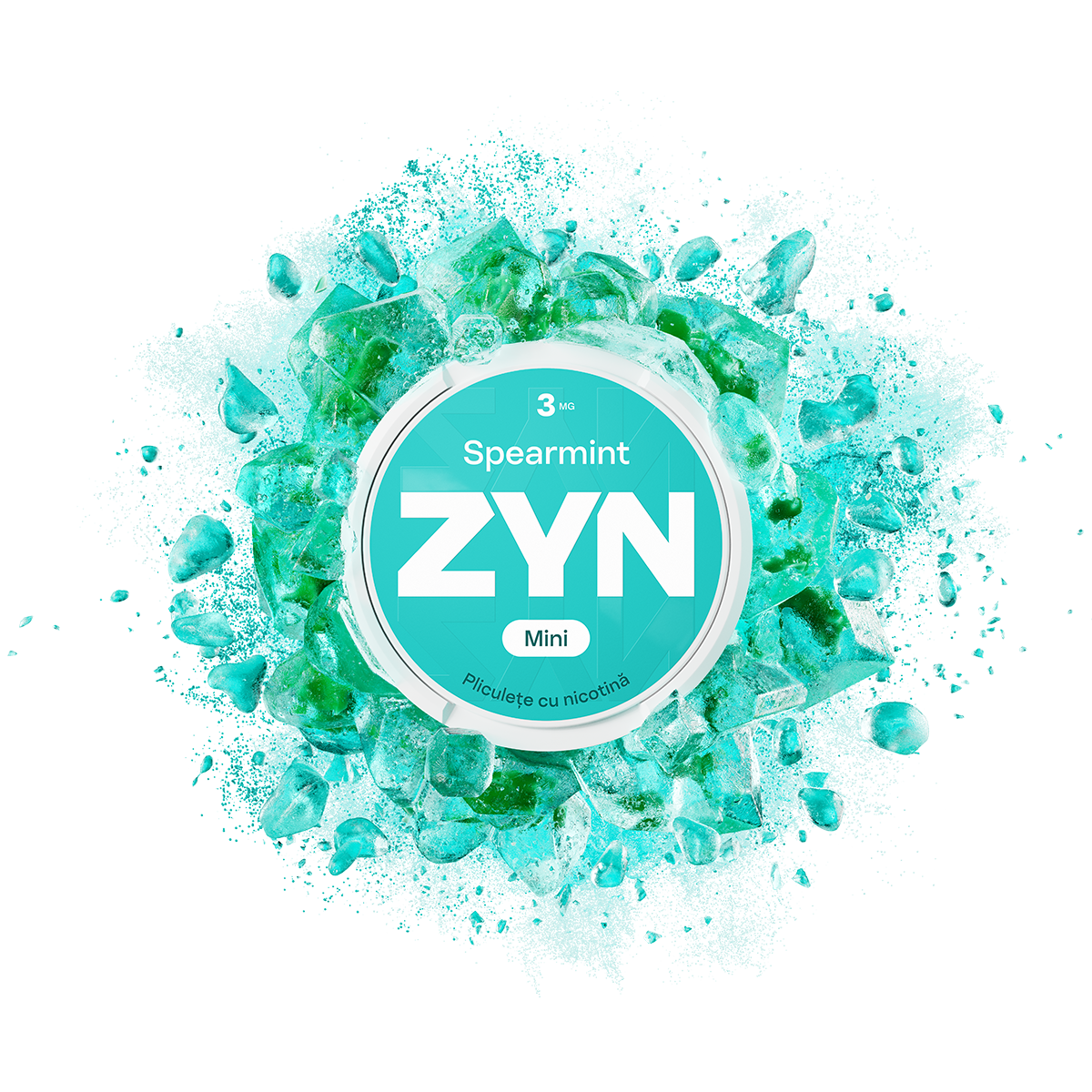 Cutie ZYN Spearmint 3 mg, format mini