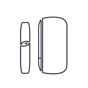 IQOS ILUMA PRIME  holder and charger illustration