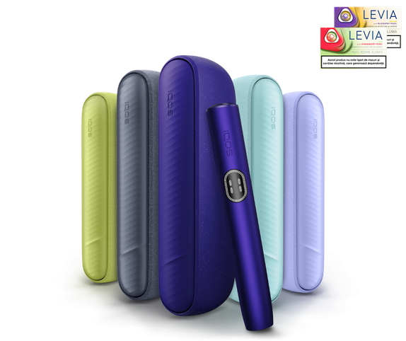 Promo Kit IQOS ILUMA i cu LEVIA main