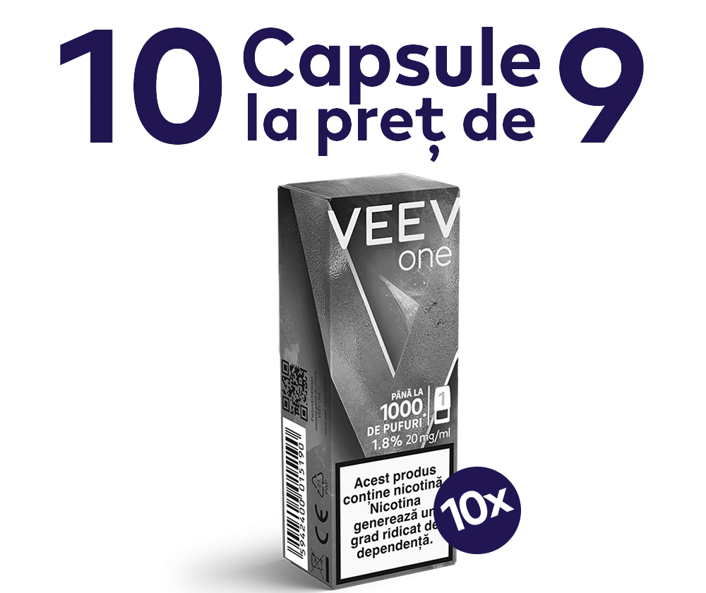 10 Capsule VEEV one la pret d 9 main