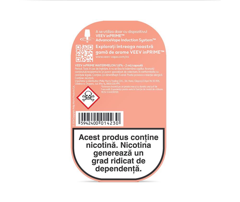 Capsulă VEEV inPRIME Watermelon main