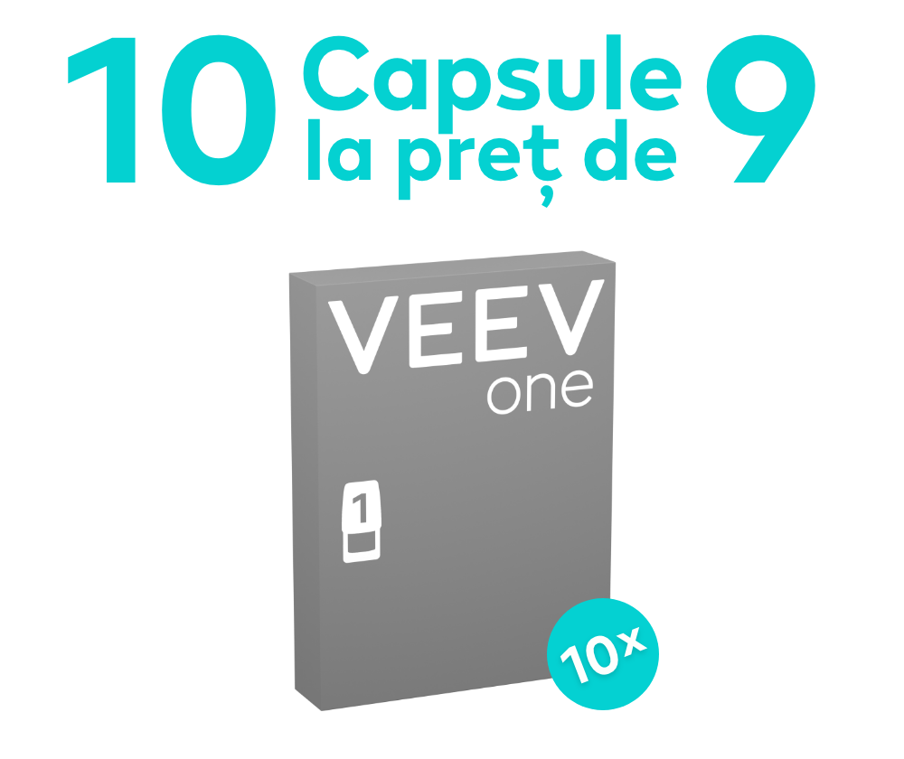 10 Capsule VEEV one la pret d 9 main