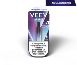 Kit VEEV inPRIME Slick Black cu o capsulă inclusă