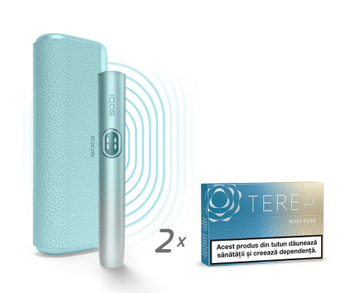 Promo Kit IQOS ILUMA i PRIME Breeze Blue