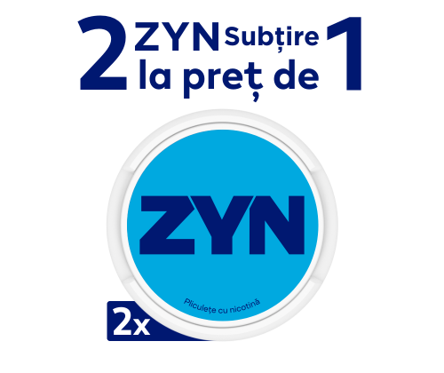ZYN Format Subțire 2 la preț de 1
