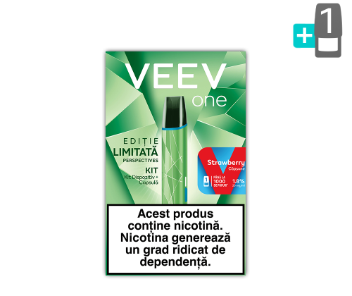 Starter kit VEEV ONE PERSPECTIVES Green cu o capsulă inclusă
