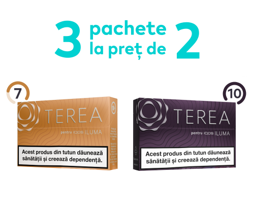 TEREA Kona, Dore - 3 pachete la preț de 2