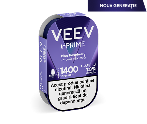 Capsulă VEEV inPRIME Blue Raspberry
